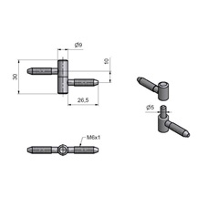 Závěs MF 30           Ni