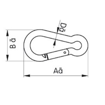 Karabina  60   501/60    surová  leštěná  bal.50