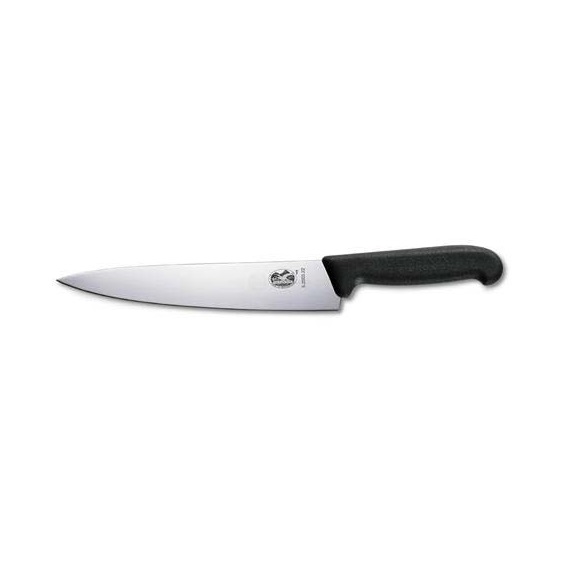 Nůž kuchyňský 15cm černý plast