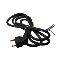 Šňůra flexo 3x1,5mm  5m černá