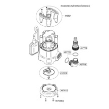 Čerpadlo na čistou vodu SUB 6500 Classic