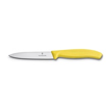 Nůž kuchyňský  10cm žlutý