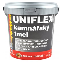 Tmel Uniflex kamnářský tmel, žáruvzdorný tmel, 1,8 kg