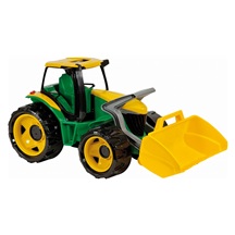 LENA traktor se lžící zeleno žlutý