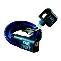 Zámek na kolo lankový 7318T 180cm 2klíče