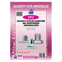 Filtr uhlík. digestoř DF2 univerzální