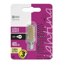 Žárovka LED Classic JC 4,5W E14 teplá bílá