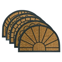 Rohož CRISS CROSS   60x40 půlkruh