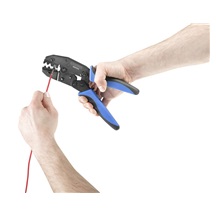 Kleště lisovací 235mm E050302 na koncovky