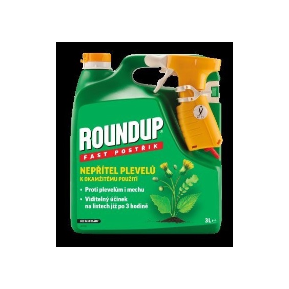 Postřik Roundup Fast 3l