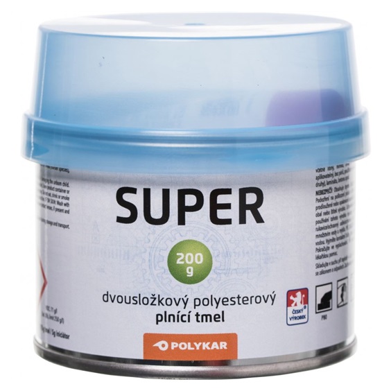 Tmel Polykar Super dvousložkový polyesterový plnící tmel, 500 g prodej od 18+