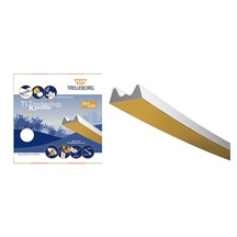 Těsnění  K   6m hnědé 9x4 TLT dvoubarevné