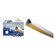 Těsnění  D 100m hnědé 9x8 TLT dvoubarevné