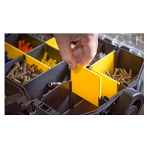 Box pojízdný s organizérem STST1-79231 56x76x38