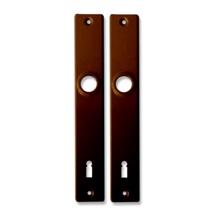 Štíty vratové  K105 K 411 Stříbrné