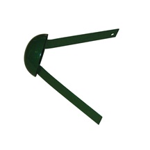 Klobouček plotový 55mm zelený