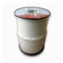 Šnůra pletená bez duše 6 bílá/100m PPV-P00246 pevnost 439