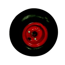 Kolo nafukovací 260/85/20/75F  110kg válečkové  lož,kov.disk 2.10x4, dezén KT 605  2plátno