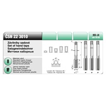 Závitník 3010 M16 L SD  HSS