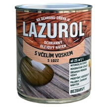 Lazurol S1022 lak s voskem na dřevo, bezbarvý, 750 ml