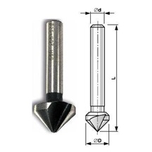 Záhlubník tříbřitý  8 HSS