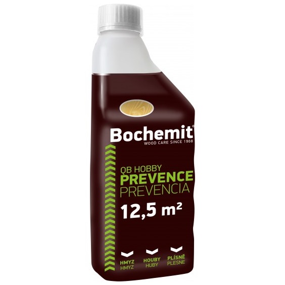 Bochemit QB Hobby pro ochranu dřeva proti plísním a hmyzu, čírý, 1 kg