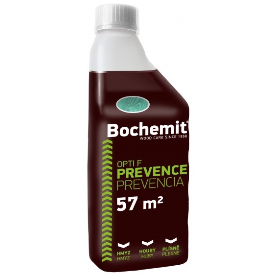 Bochemit Opti F ochrana dřeva proti plísním a hmyzu, zelený, 1 kg
