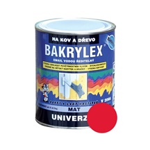 BAKRYLEX MAT 0815 červená 0,7kg, na kov a dřevo