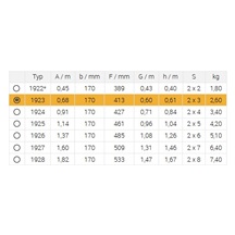 Schůdky AL 3 příčky oboustranné 1923