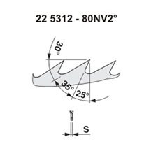 Kotouč pilový 5312 250x1,6x25 80z