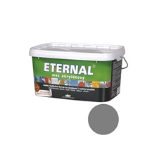 Eternal mat akrylátový univerzální barva na dřevo kov beton, 03 šedá středně, 5 kg