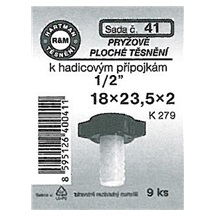 Kroužky pryž.pl.18x23,5x2 k had.sp.1/2"