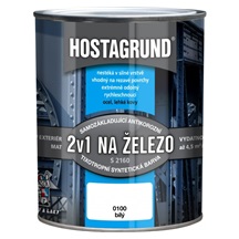 Hostagrund 2v1 S2160 základní i vrchní barva na kov, 0100 bílá, 600 ml