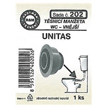 Sada manžeta vnější WC UNITAS
