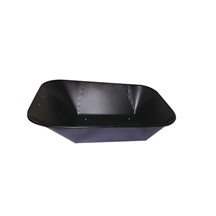 Korba stavebního kolečka 60l-černá/náhrada 3050052