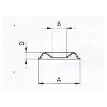 Podložka 40378 17,5x8     Ni  bal.5000