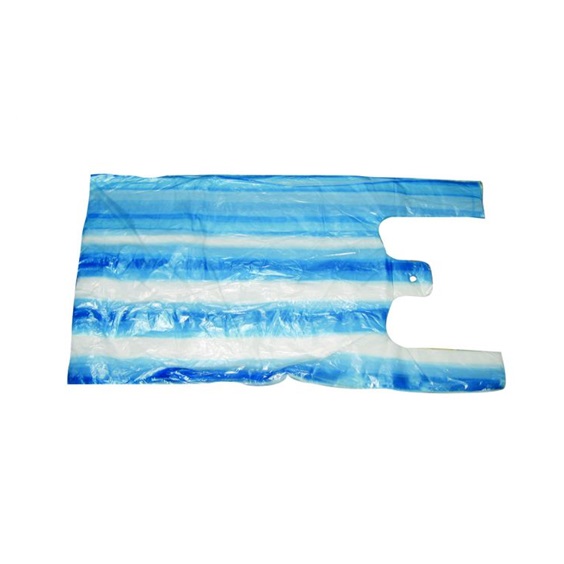 Tašky MIKROTENOVE pruhovené= 4kg   /100 barevná