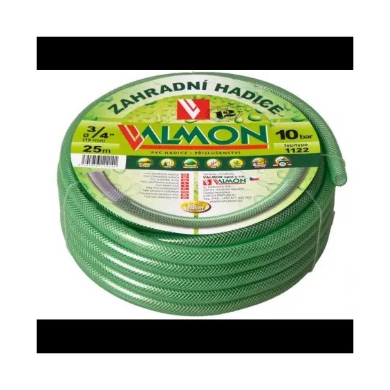 Hadice PVC 1/2" Val.25m 1122 logo/zelená
