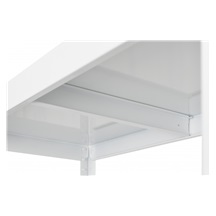 Regál DRUMY  1800x900x400 5 polic bílý   130kg