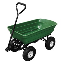 Vozík s výklopnou korbou 250kg /94x52x21/plastová korba 75l