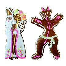 Vykrajovačky sada-čert+mikuláš malý 510