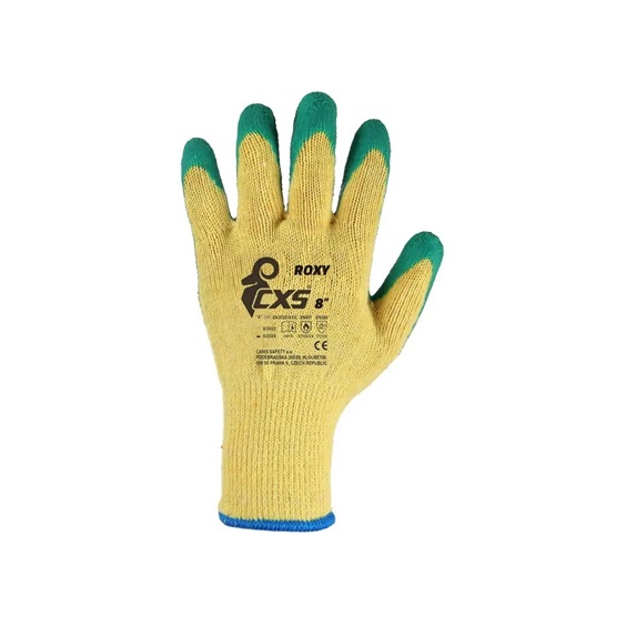 Rukavice ROXY na blistru vel.09 máčené v latexu