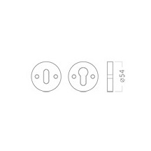 VIOLA-R       BB stříbrná klika+klika