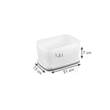 Zdravé dózy do mrazničky PURITY 1.5 l, 3 ks