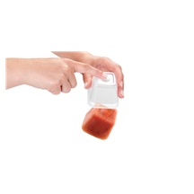 Zdravé mini dózy do mrazničky PURITY 120 ml, 4 ks