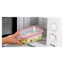 Dóza FRESHBOX GLASS 1.5 l, obdélníková