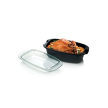 Pekáč s poklopem PREMIUM 39 x 22 cm