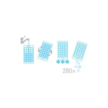 Sáčky na ledové kostky PRESTO, 288 ks