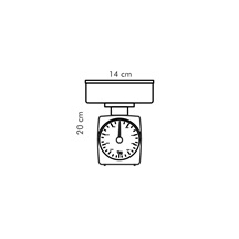 Kuchyňské váhy ACCURA 2.0 kg