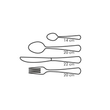 Jídelní příbor CLASSIC, souprava 24 ks